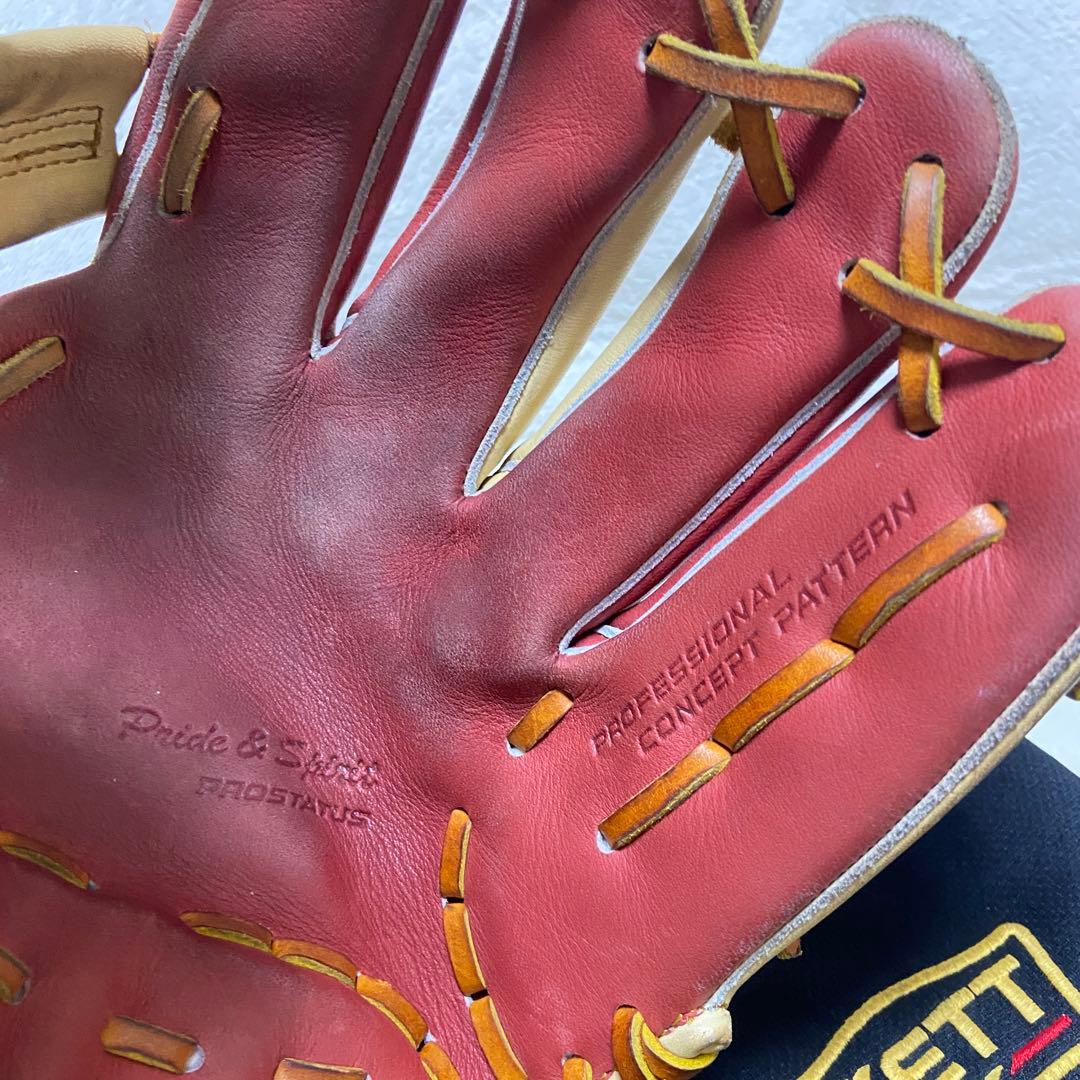 ゼット　プロステイタス　軟式　グローブ　内野手　今宮モデル　BRGB30060T