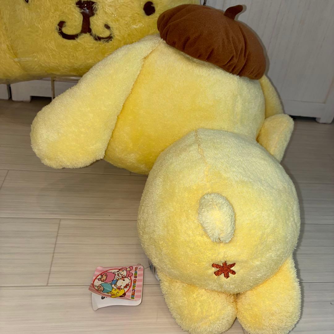 ポムポムプリンぬいぐるみマスコット12点セット。