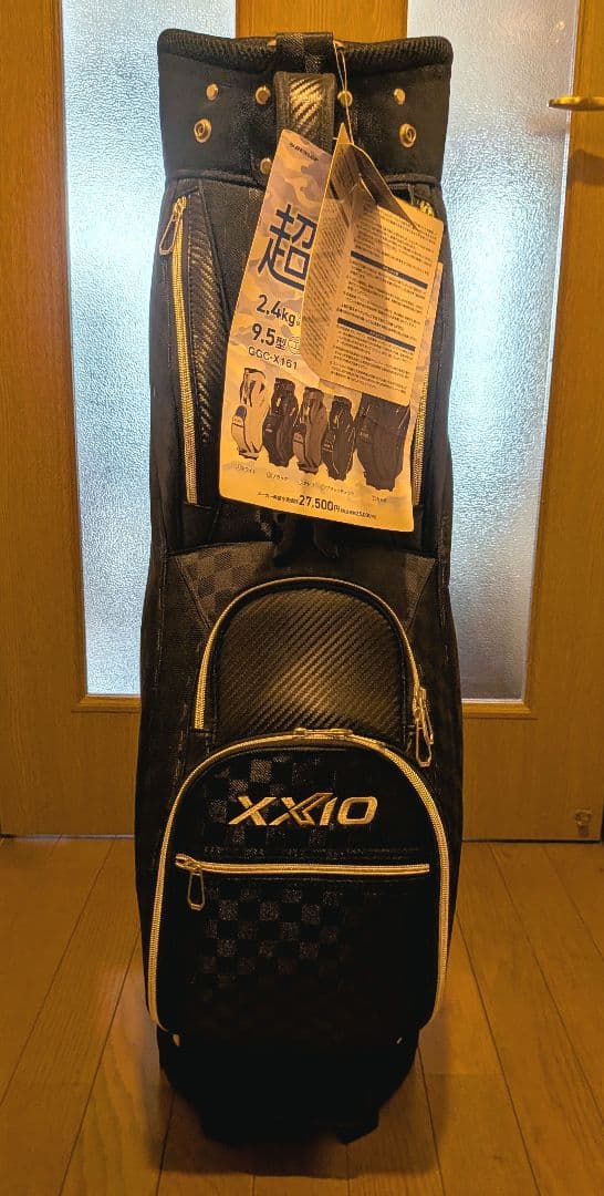 s*e様 新品　XXIO ゼクシオ　チェック柄 ゴルフバッグ 9.5型
