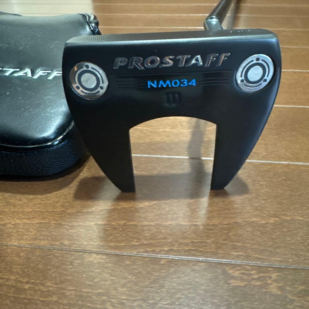 PROSTAFF NM034 パター ヘッドカバー付き