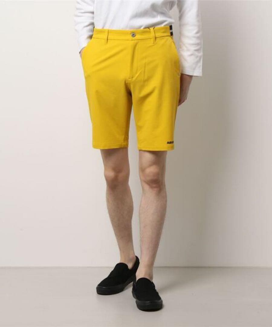 【XL｝　アドミラルゴルフ　ベーシック ショートパンツ　ハーフパンツ　イエロー