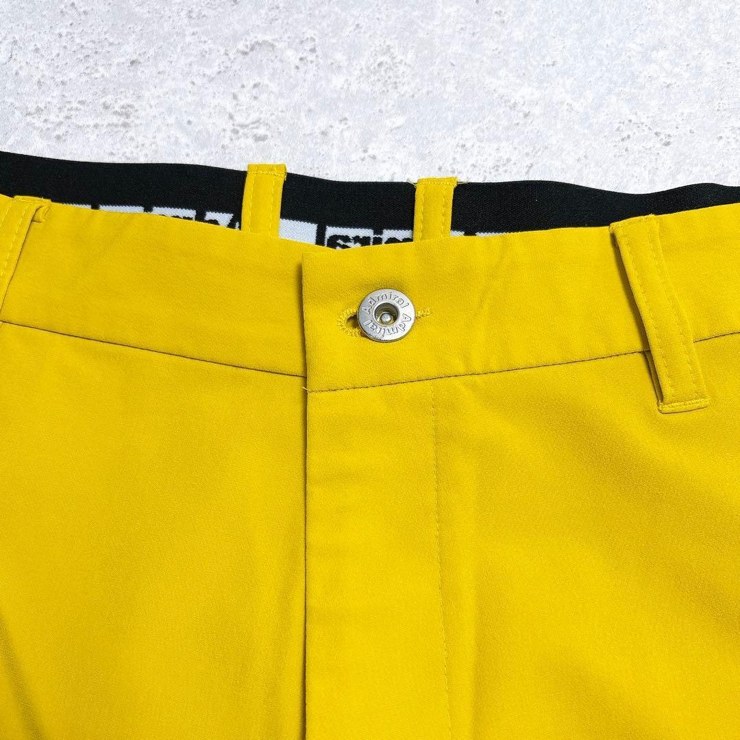 【XL｝　アドミラルゴルフ　ベーシック ショートパンツ　ハーフパンツ　イエロー