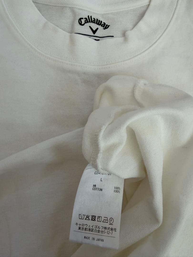 クラブハウス×キャロウェイ モックTシャツ 限定イエロー L
