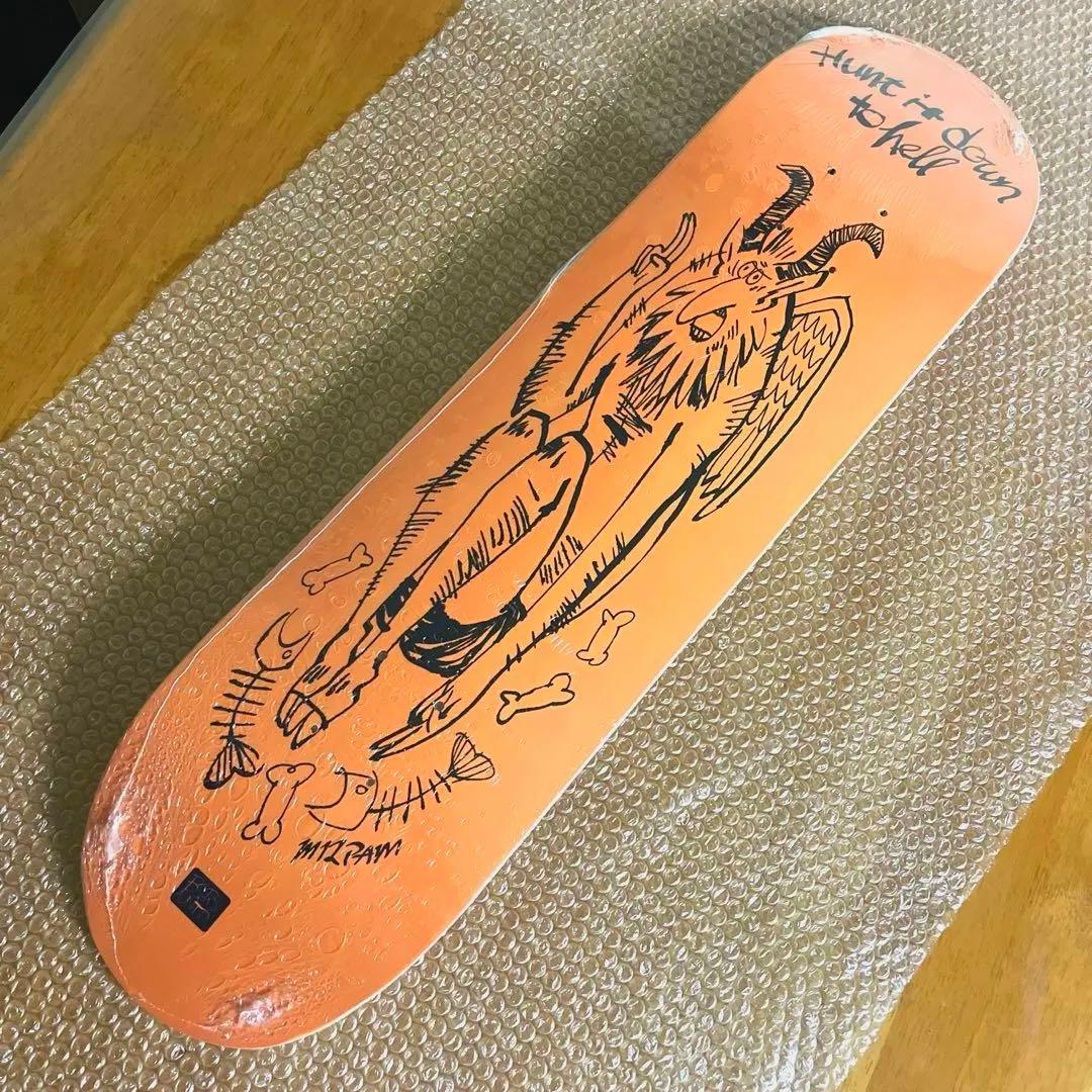 バサースユナイテッド SK8 DECK サタン スケート ボード DRT デプス