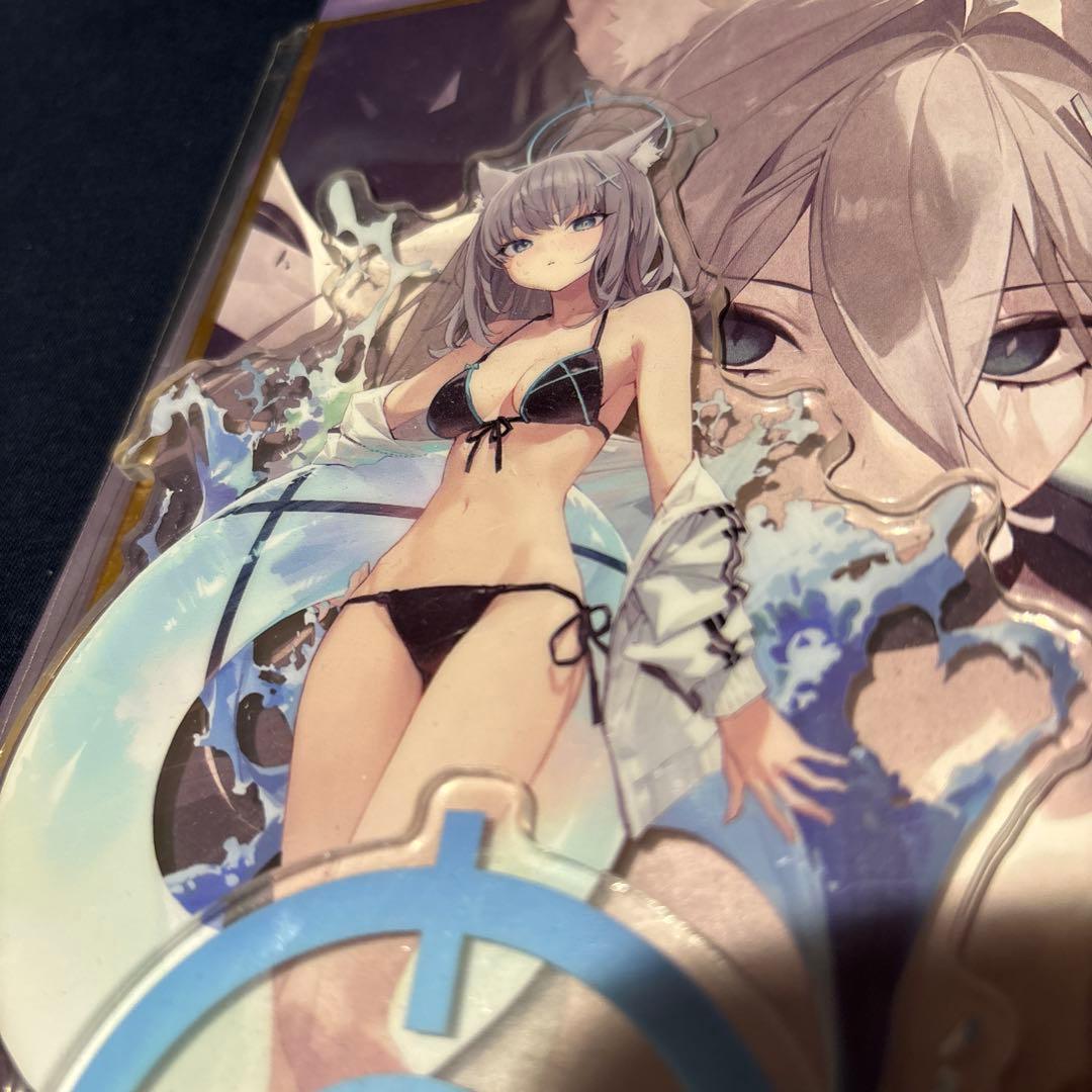 C103 & C102 モ誰 ブルアカ シロコ&シロコテラー アクスタ＋色紙