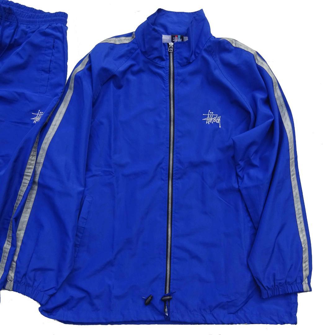OLD STUSSYステューシー90sUSA製セットアップスーツメッシュトラック