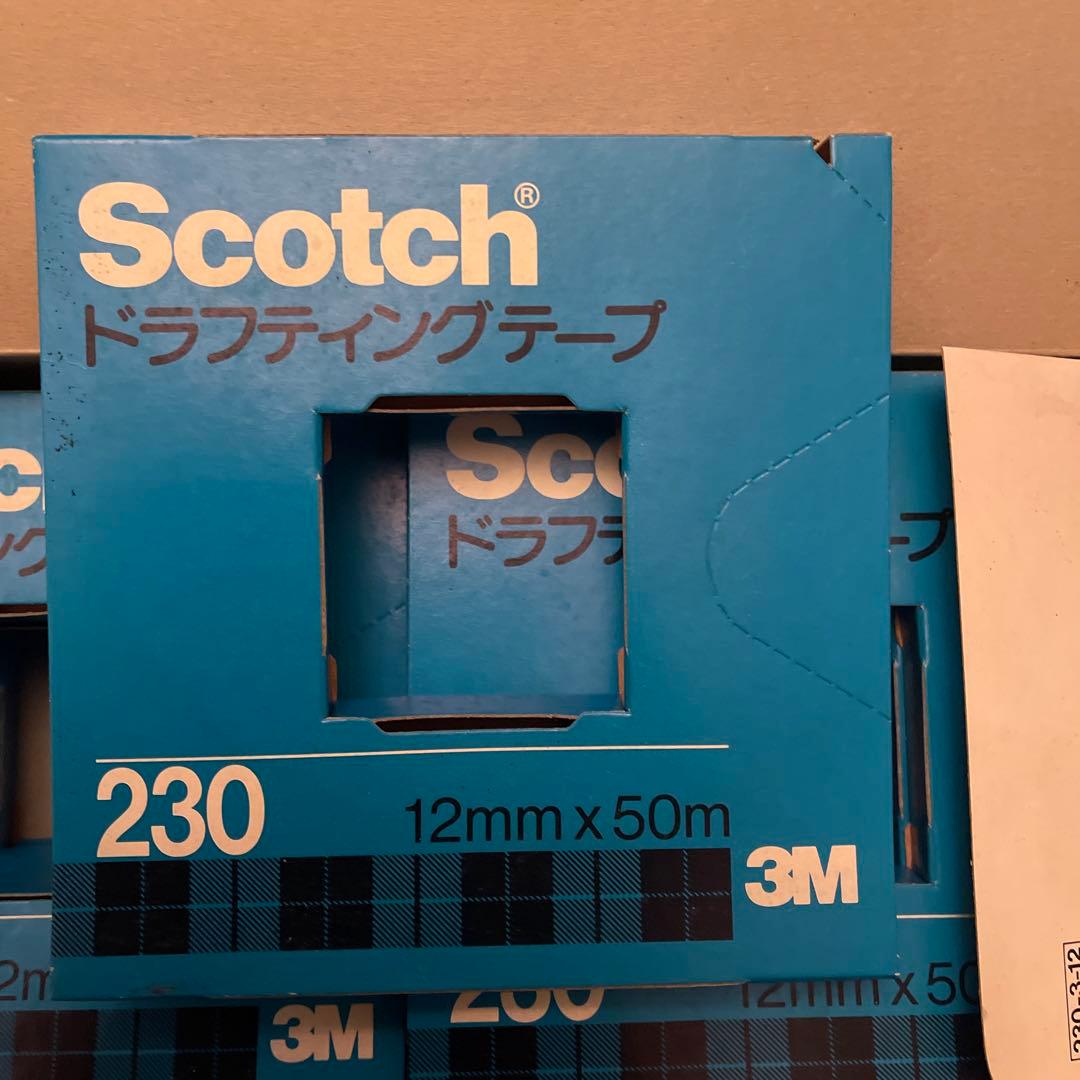 スコッチ　ドラフティングテープ　12mm×5m