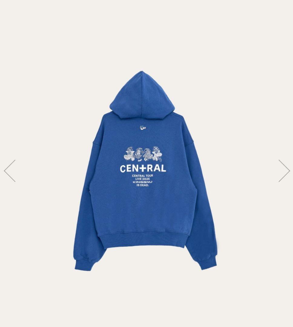 kingGnu フーディKG IS DEAD HOODIE [ブルー]