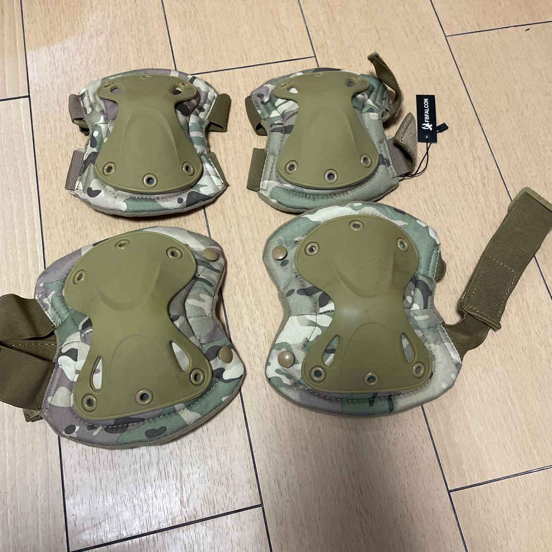 サバゲー引退　10点セット　Sサイズ パッド　プレート