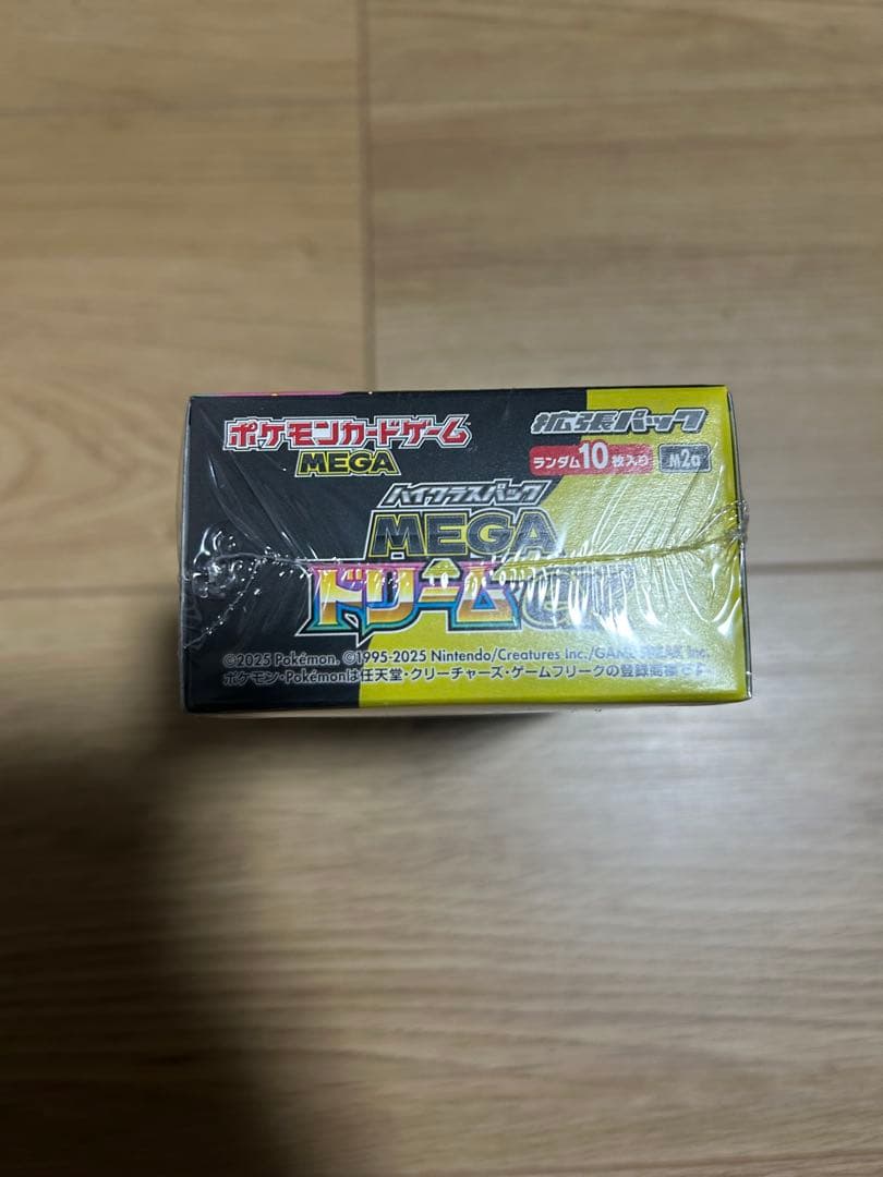 ポケモンカード MEGAドリームex 未開封ボックス　シュリンク付き