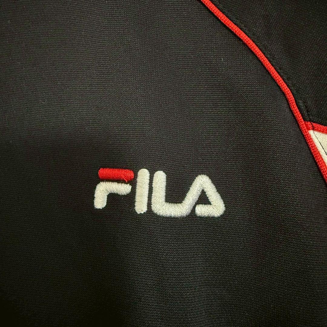 FILA フィラ セットアップ トラックジャケットL パンツM ブラック