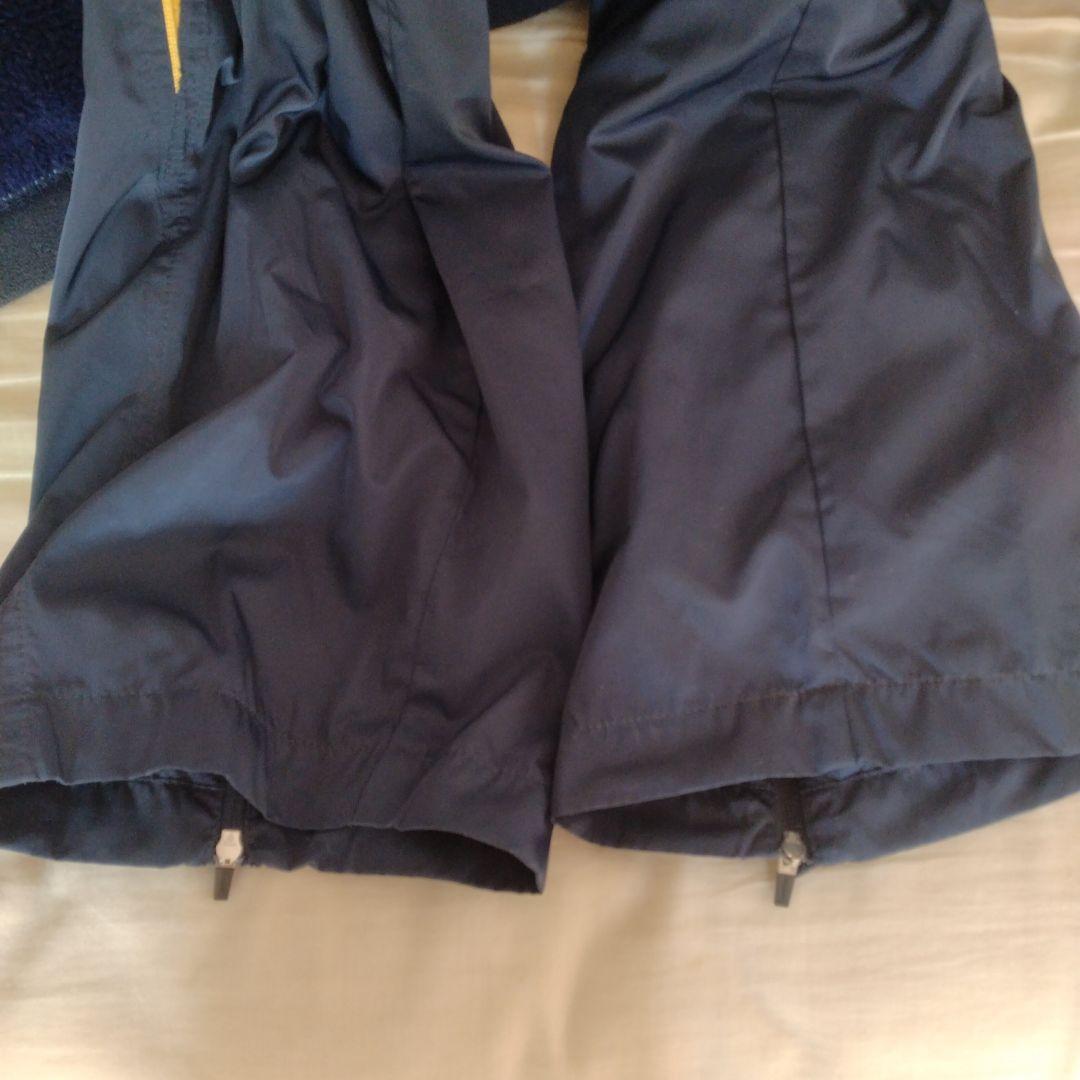 Mizuno Proウインドブレイカー　XO　上下セット ネイビー/ゴールド