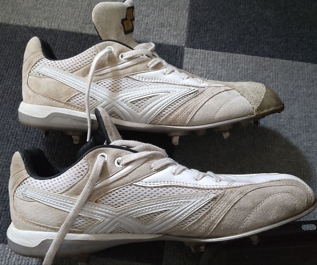 SSK プロエッジ 野球 スパイク エレメンツ P革付き ホワイト