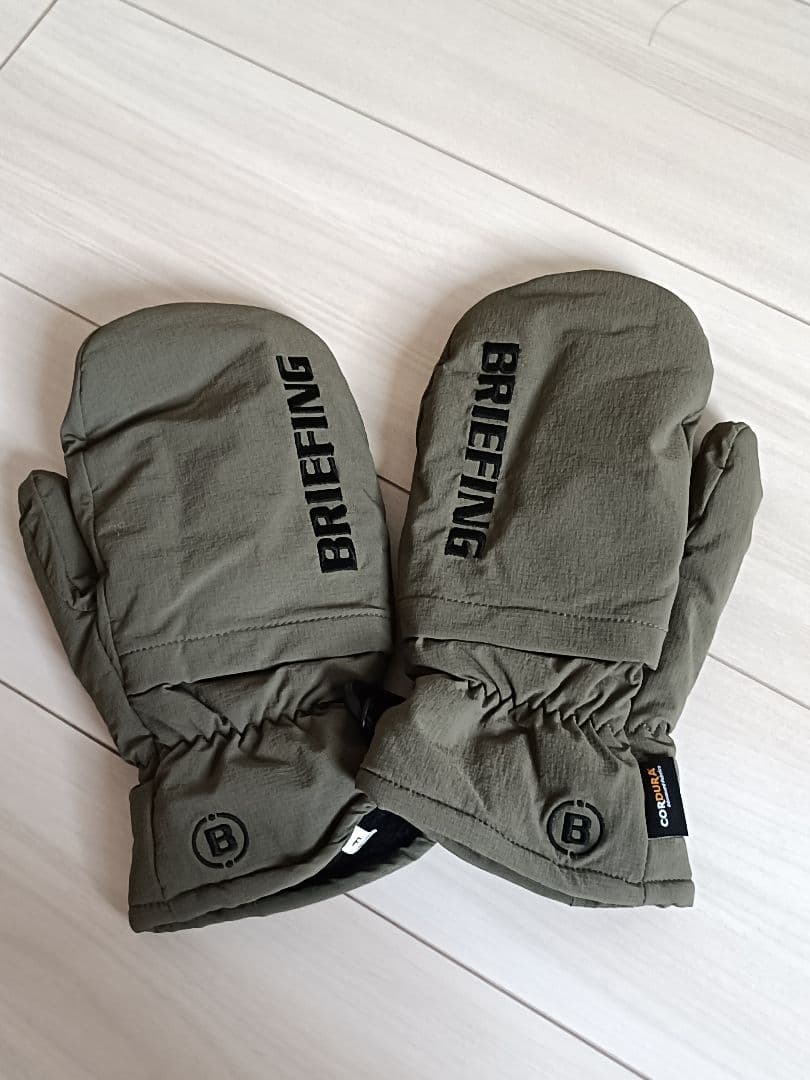 【未使用品】BRIEFING ミトン オリーブ