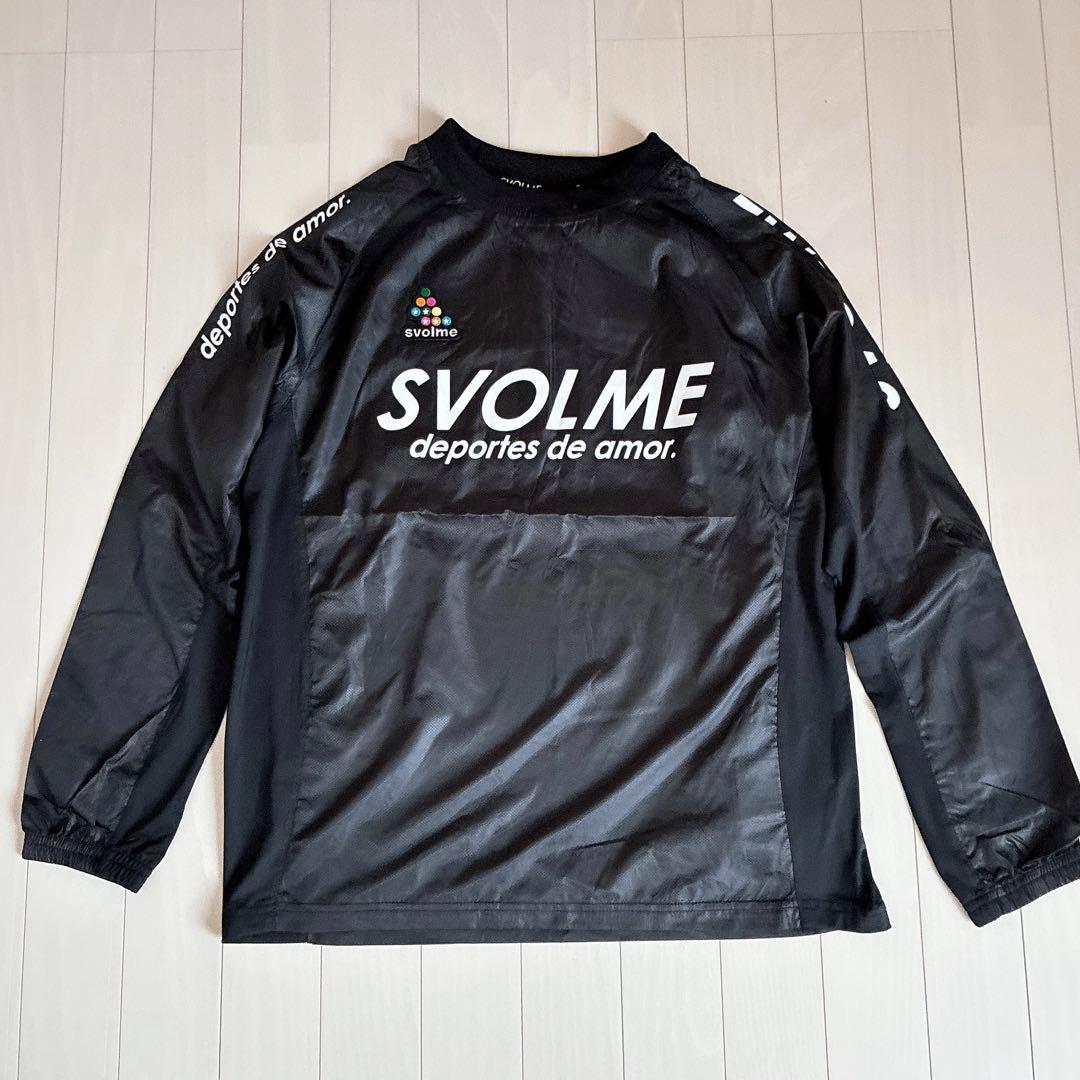 SVOLME スボルメ ピステ ウインドブレーカー 上下 黒 スポーツ 160