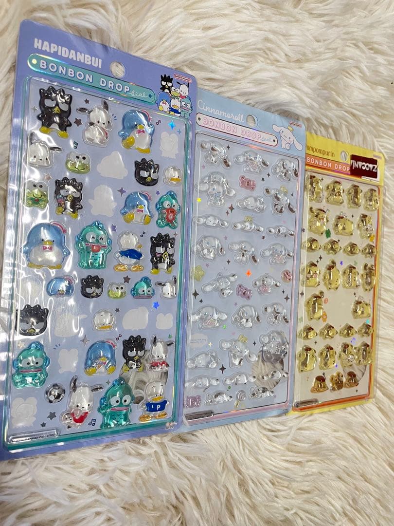 【正規品】ボンボンドロップシール　サンリオ　第一弾　廃盤