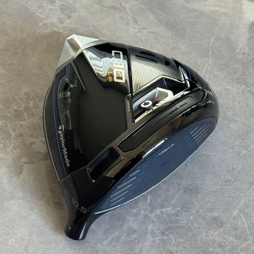 【中古美品】テーラーメイド Qi10 LS 10.5° 純正ヘッドカバーあり