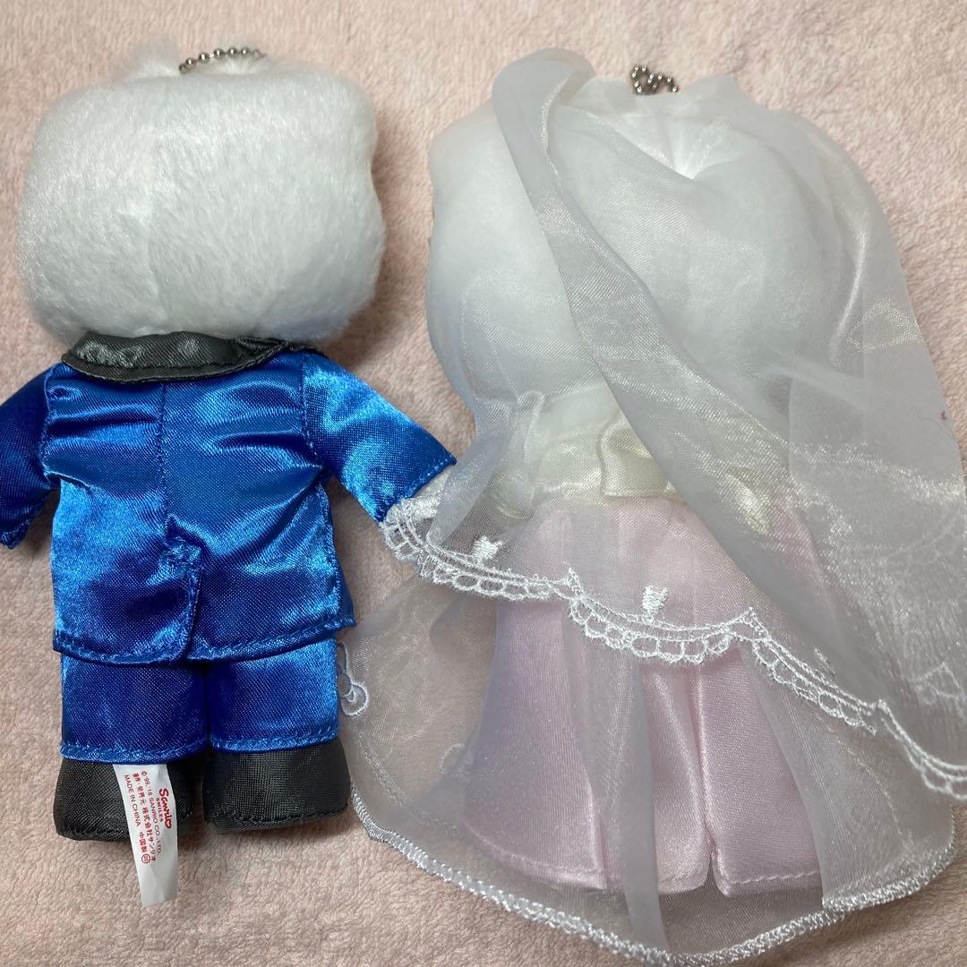キティ　ダニエル　ウエディング　結婚式　ぬいぐるみ　ウエディングドール　平成