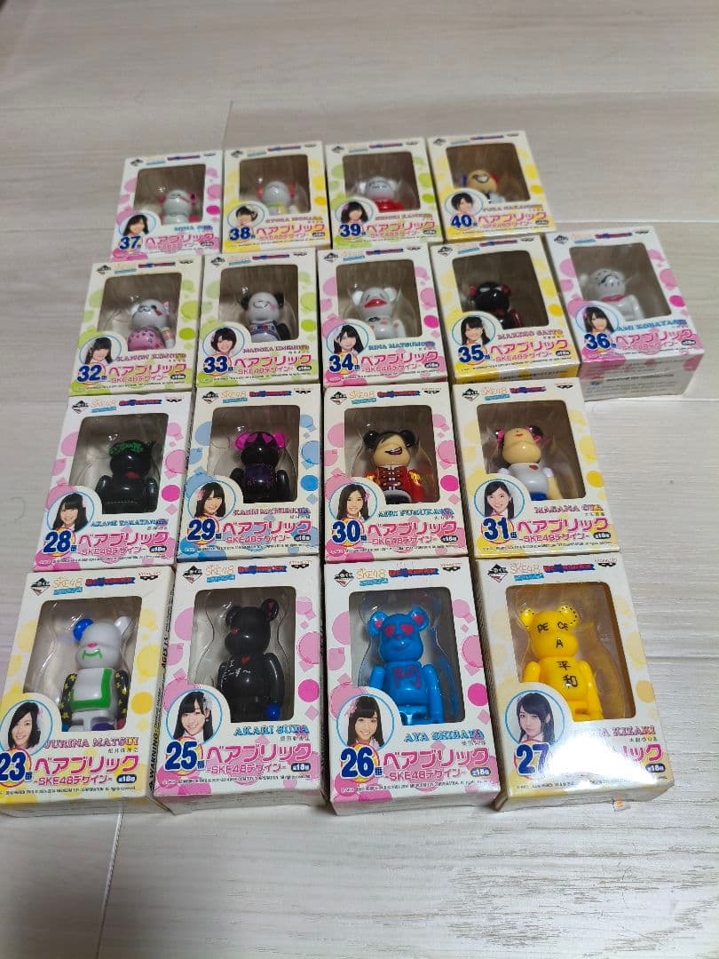 【希少品】BE@RBRICK ベアブリック SKE48 AKB48 51体