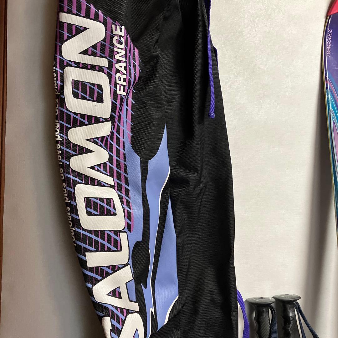 Atomic スキー板　 Salomonビンディング ポール&カバー付き