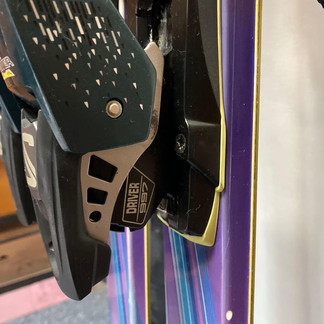 Atomic スキー板　 Salomonビンディング ポール&カバー付き