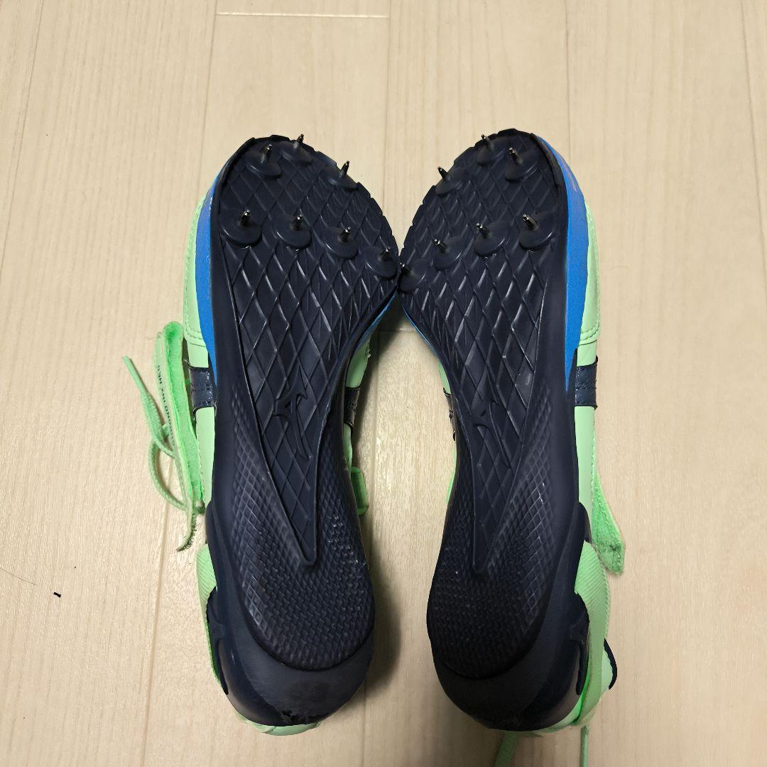 Mizuno クロノインクス　ネオ　エメラルドグリーン　24.5cm