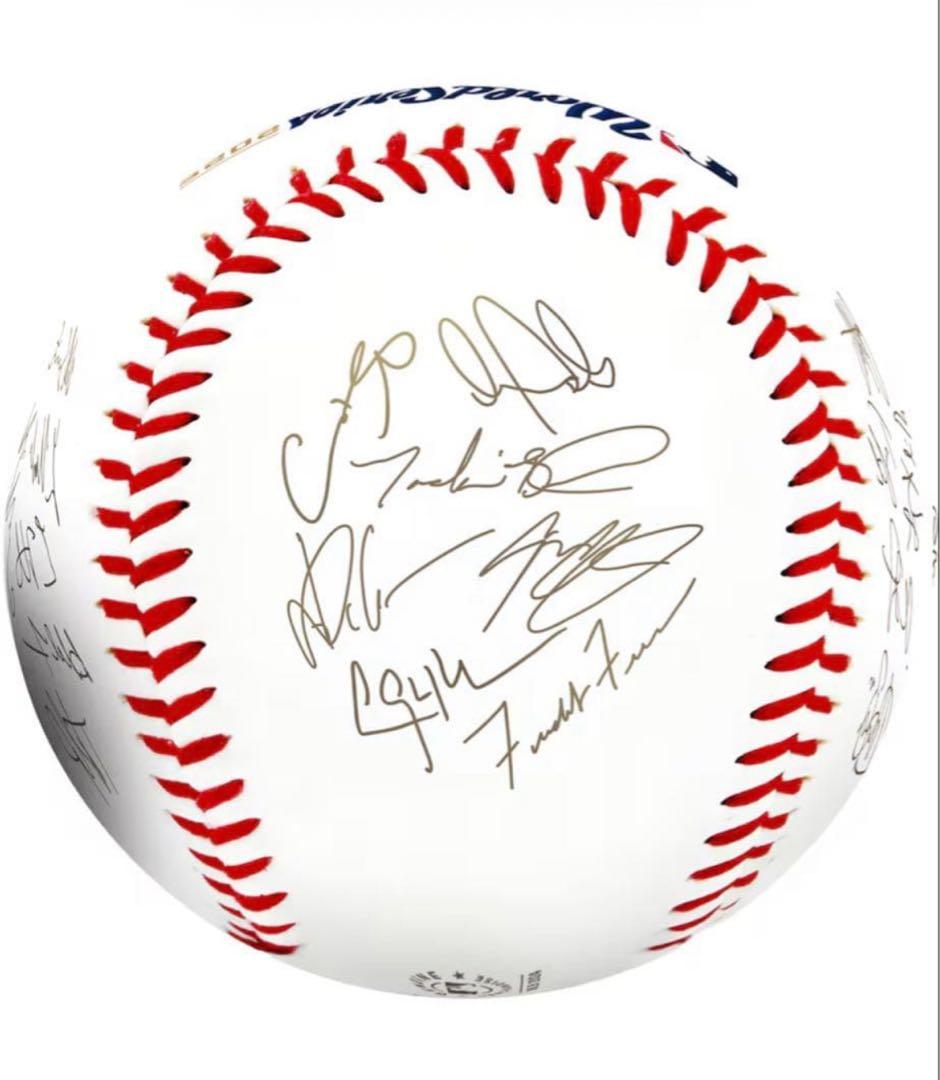 【海外限定】MLB ドジャース 2025ワールドシリーズチャンピオンサインボール