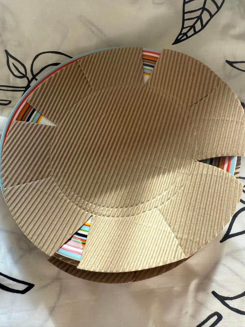 （イッタラ）ORIGO オリゴ プレート 20cm オレンジ 3枚