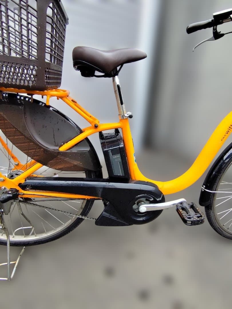 YAMAHA　パス　ウィズ　15.4Ahバッテリー　美品