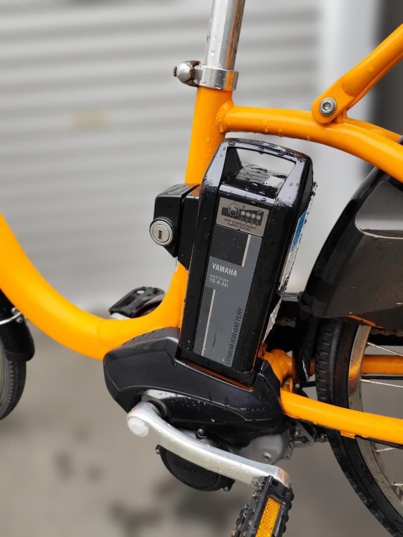YAMAHA　パス　ウィズ　15.4Ahバッテリー　美品