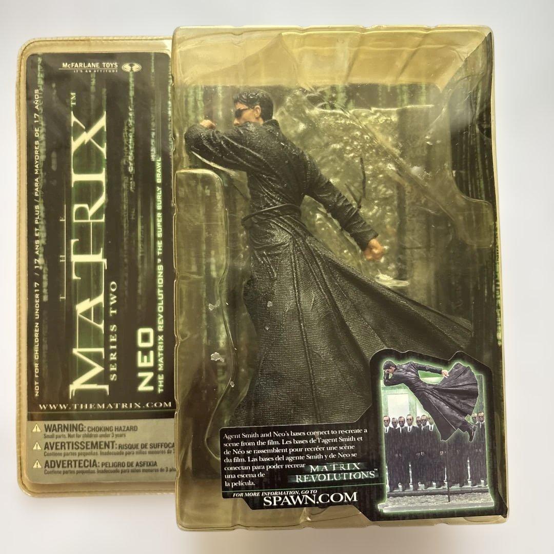 McFarlane Toys社 映画マトリックス のアクションフィギュア2体