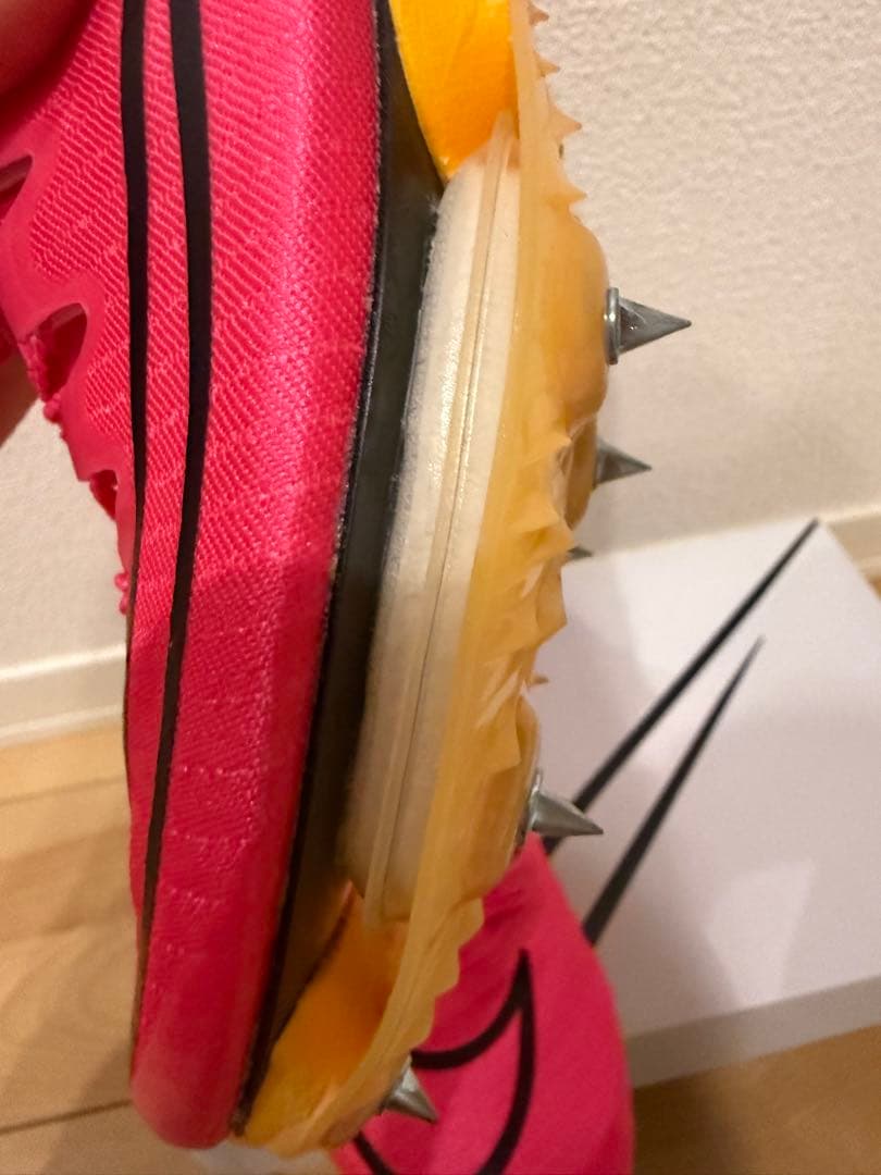 Nike エアズーム マックスフライ24.5cm 極美品 maxfly ピンク