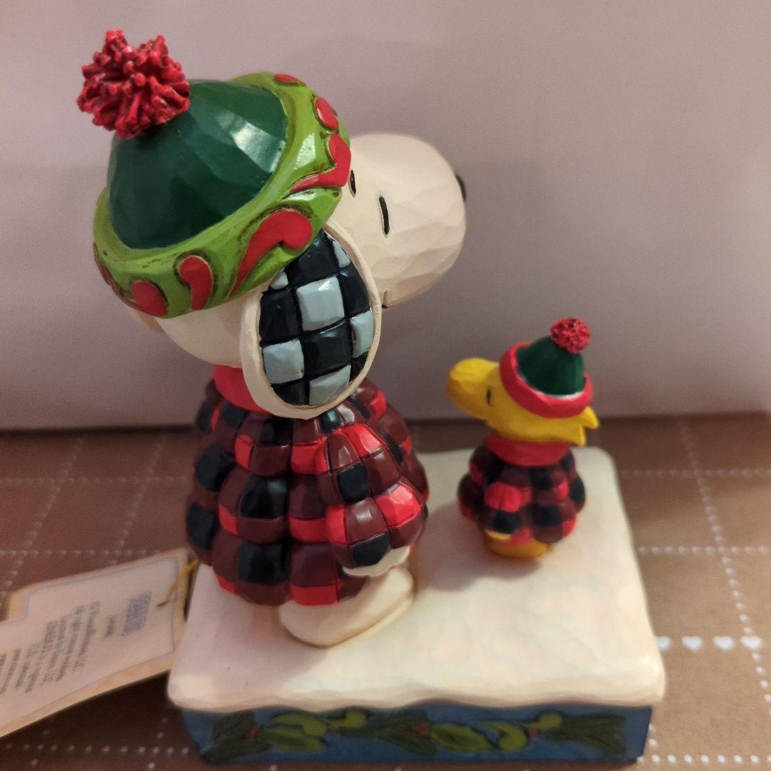 スヌーピー　ジムショア　フィギュア　置物　クリスマス