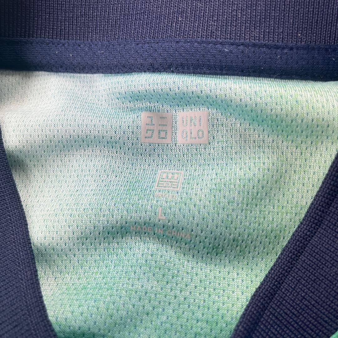 UNIQLO グラデーション ポロシャツ ショートパンツ セット　テニス　錦織圭