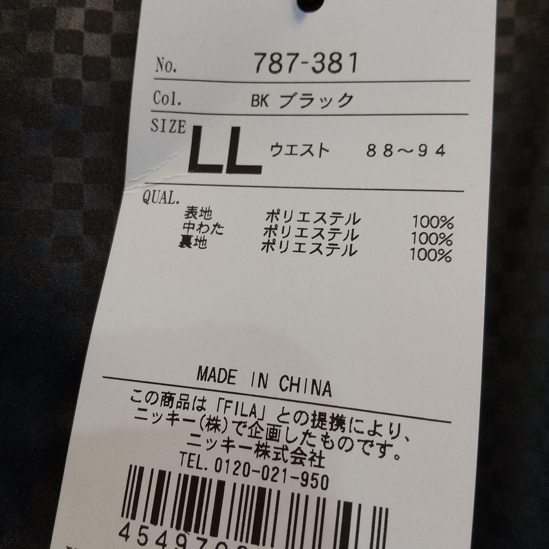 FILA ゴルフウェア ブラック 上下セット