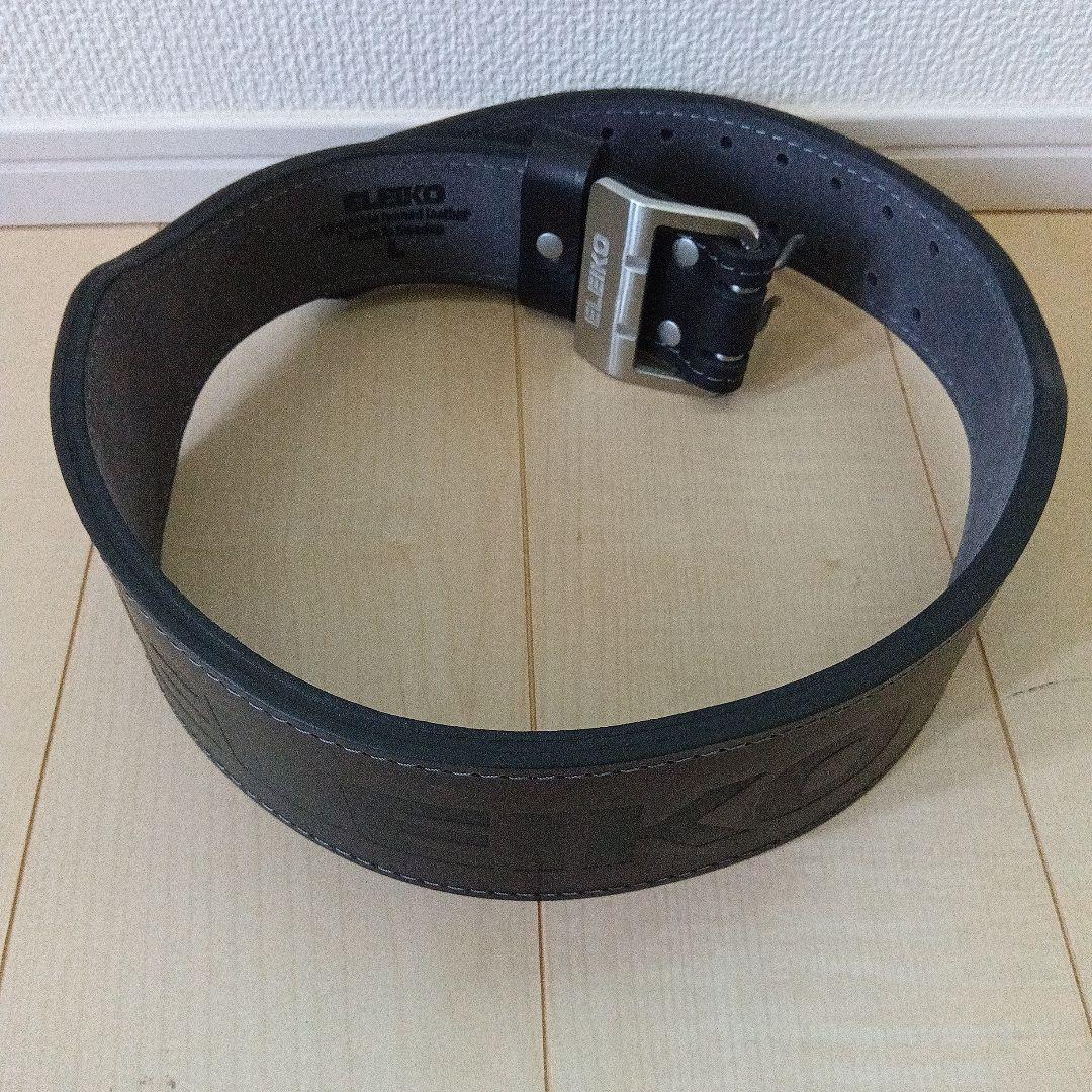 ELEIKO トレーニングパワーベルト Lサイズ