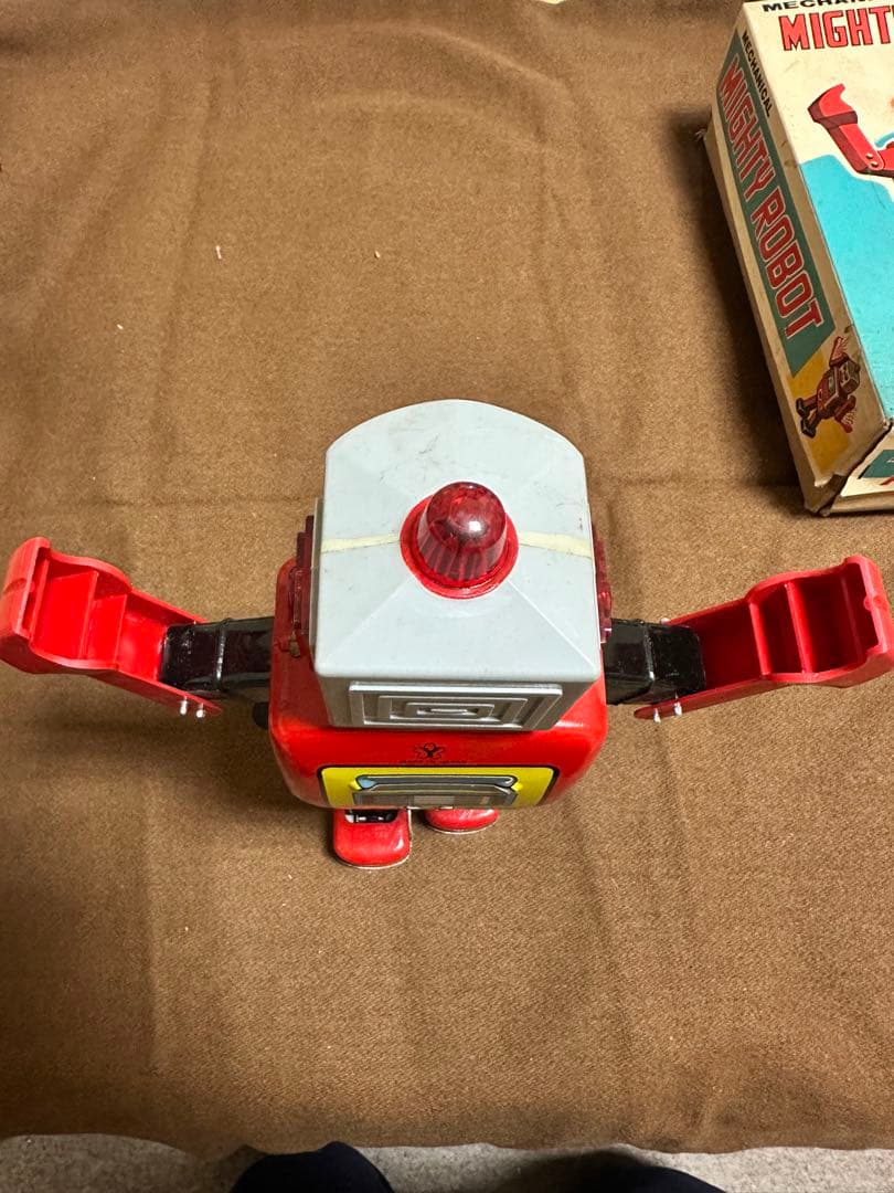 マイティロボット ブリキ MECHANICAL MIGHTY ROBOT