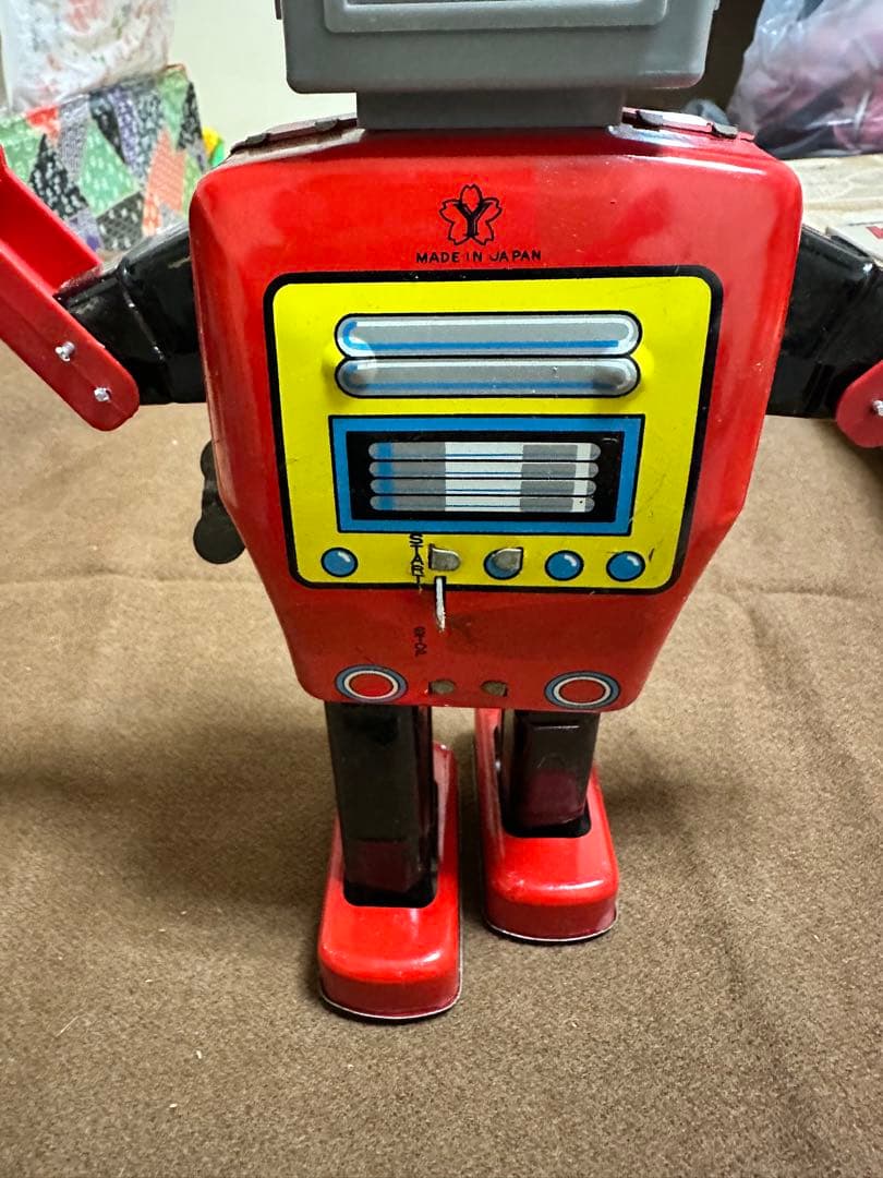 マイティロボット ブリキ MECHANICAL MIGHTY ROBOT
