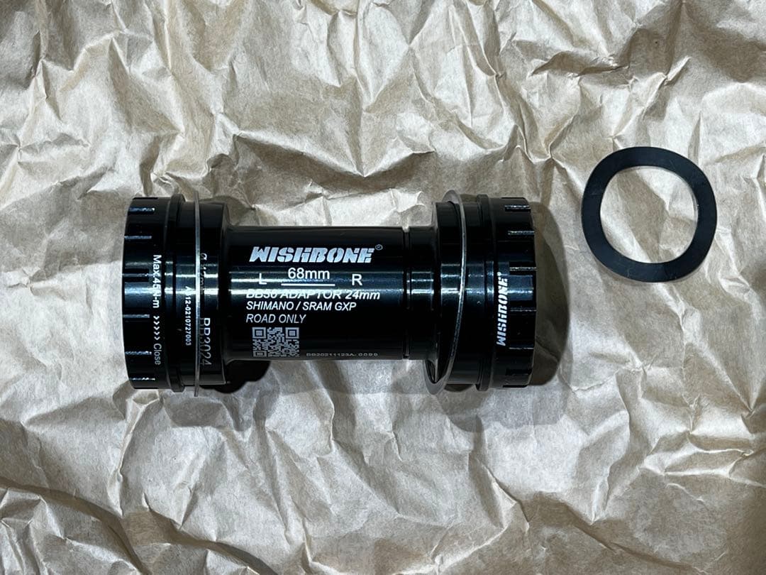 【未使用新品】WISHBONE(セラミックBB) BB3024 68mm