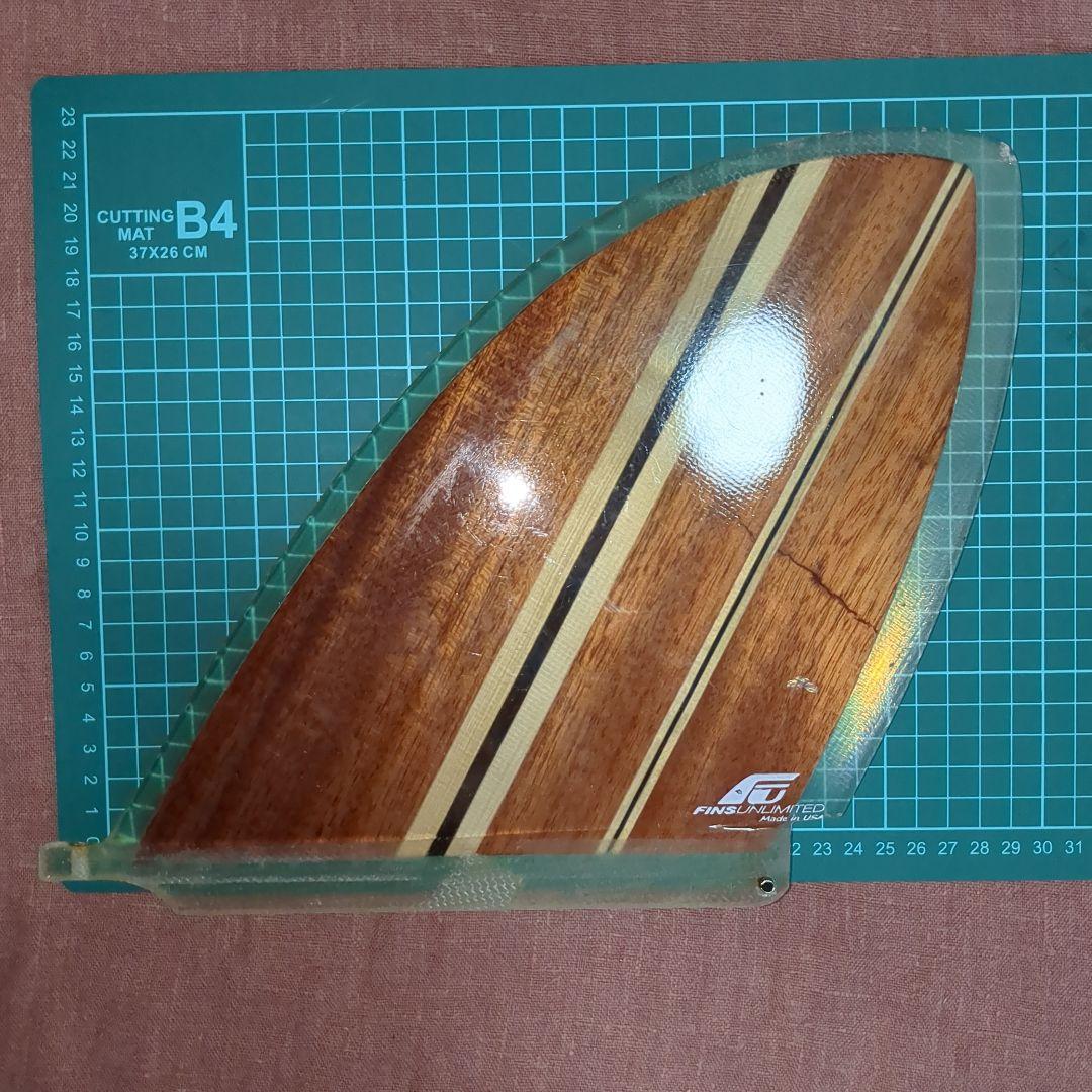 Dfin finsunlimited VELZY コアウッド　シングルフィン