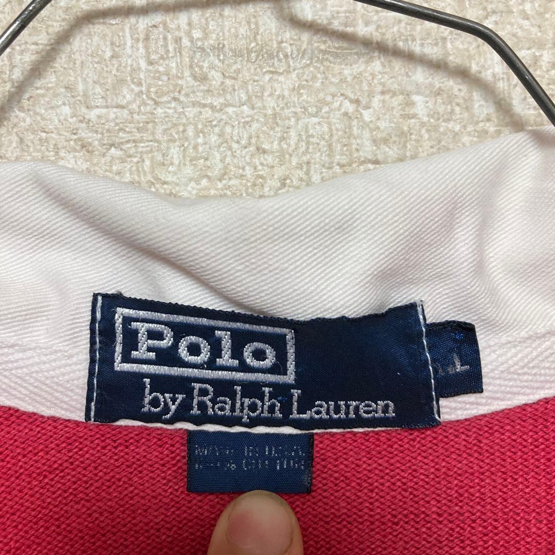 90s 【USA製】 Polo by Ralph Lauren ラガーシャツ