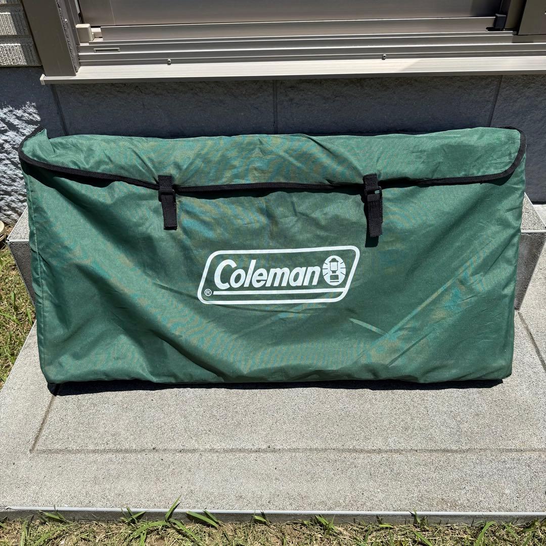 Coleman 折りたたみテーブル イエロー