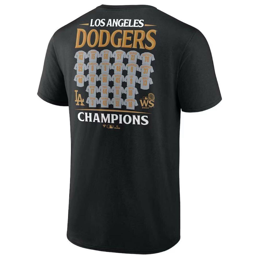 新品L100%正規品Fanatics背番号ロースター枠WS2024ドジャースLA