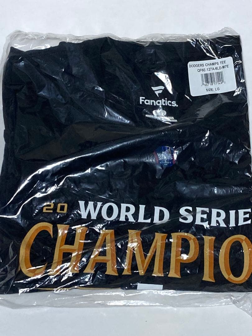 新品L100%正規品Fanatics背番号ロースター枠WS2024ドジャースLA