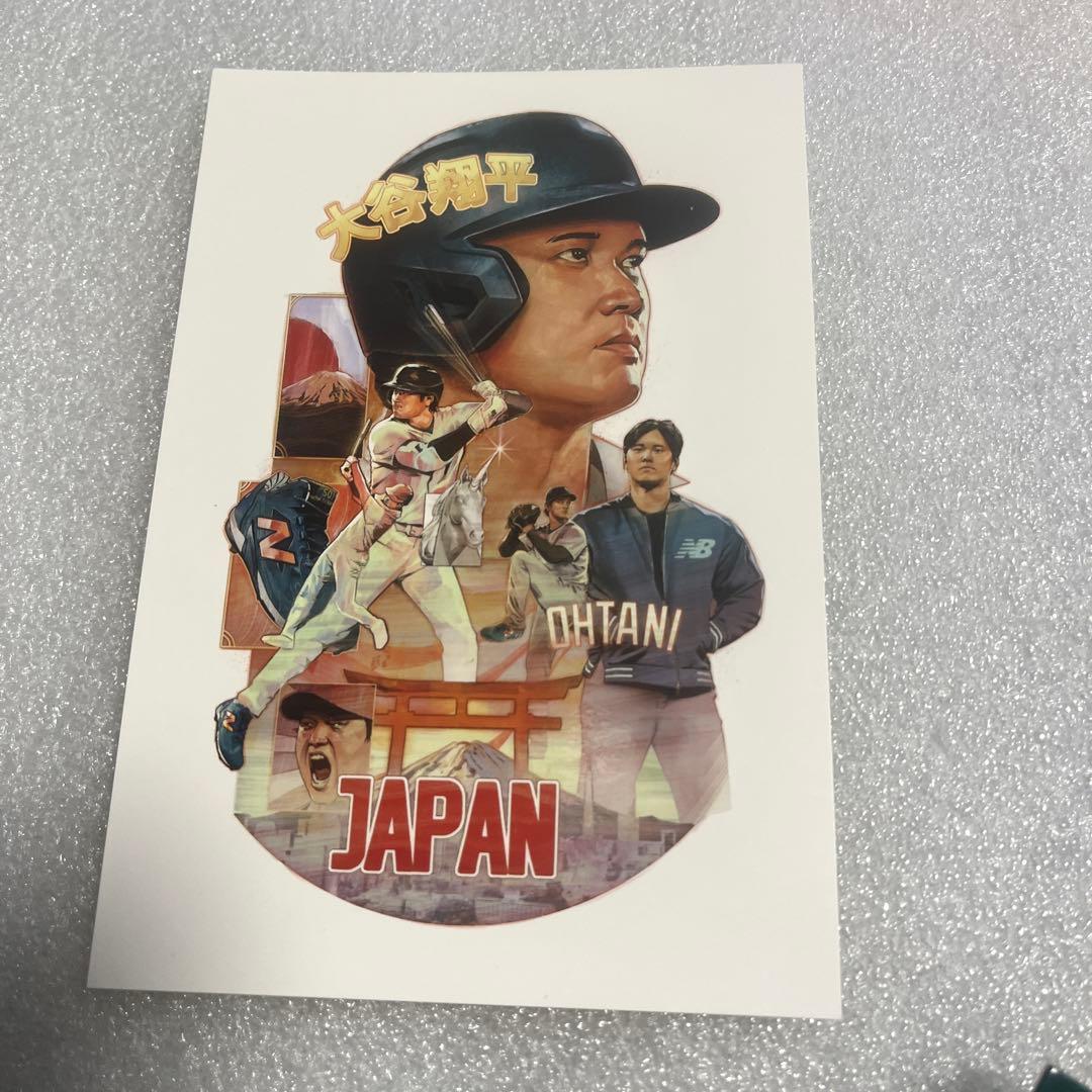 WBC 2026 大谷翔平選手　さがらポーチ2個・ポストカード　新品