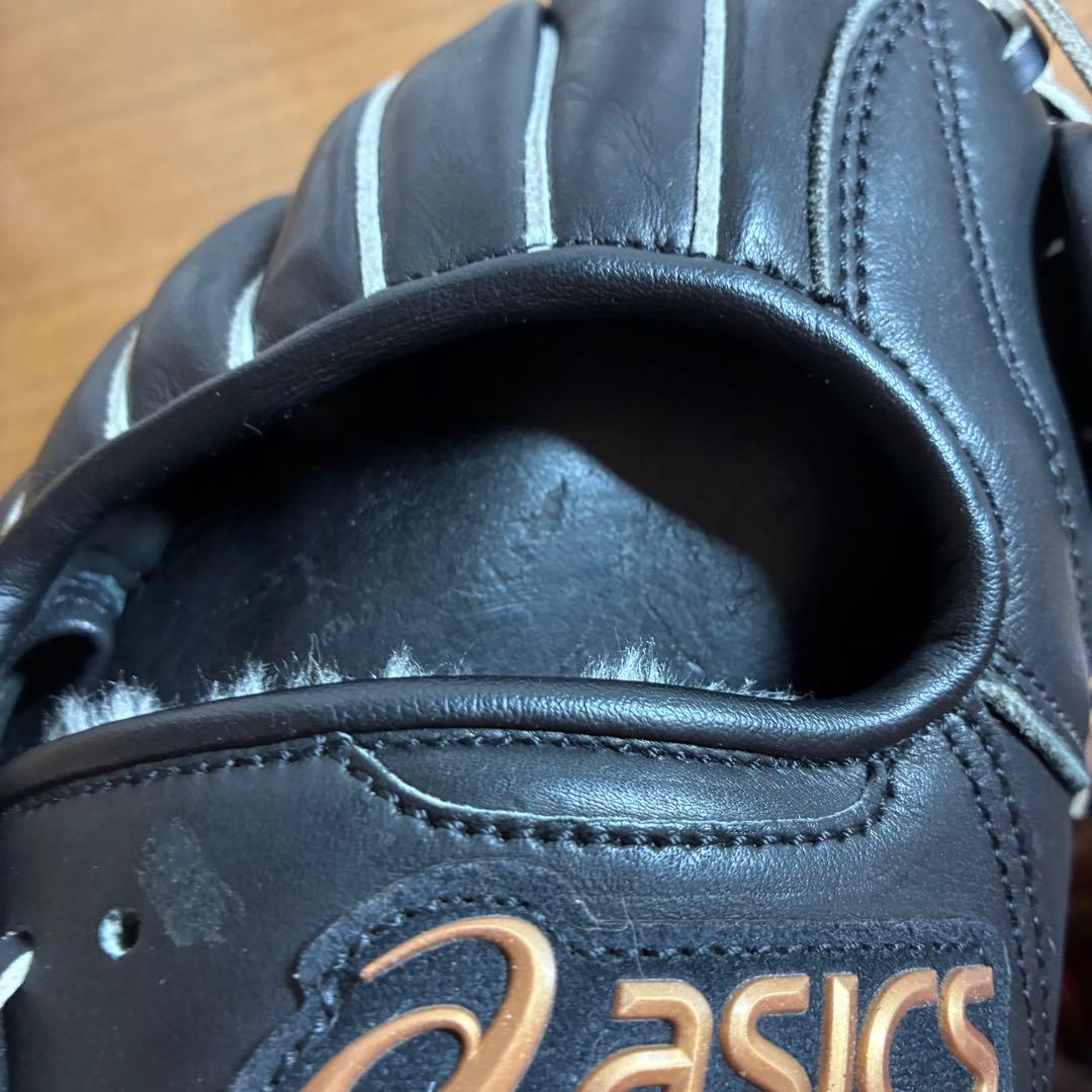 アシックス DIVE 一般軟式 グローブ グラブ 内野用 美品