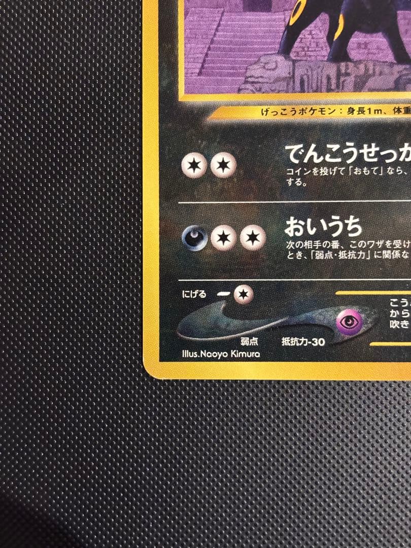 旧裏　極美品　ブラッキー　プレミアムファイル2 ★neo 遺跡をこえて