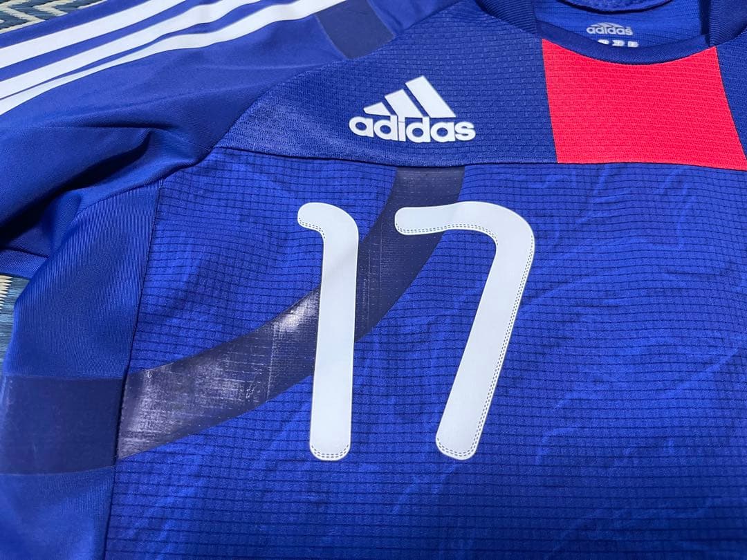 2010年 日本代表 ホームオーセンティックユニフォーム #17 長谷部誠 O