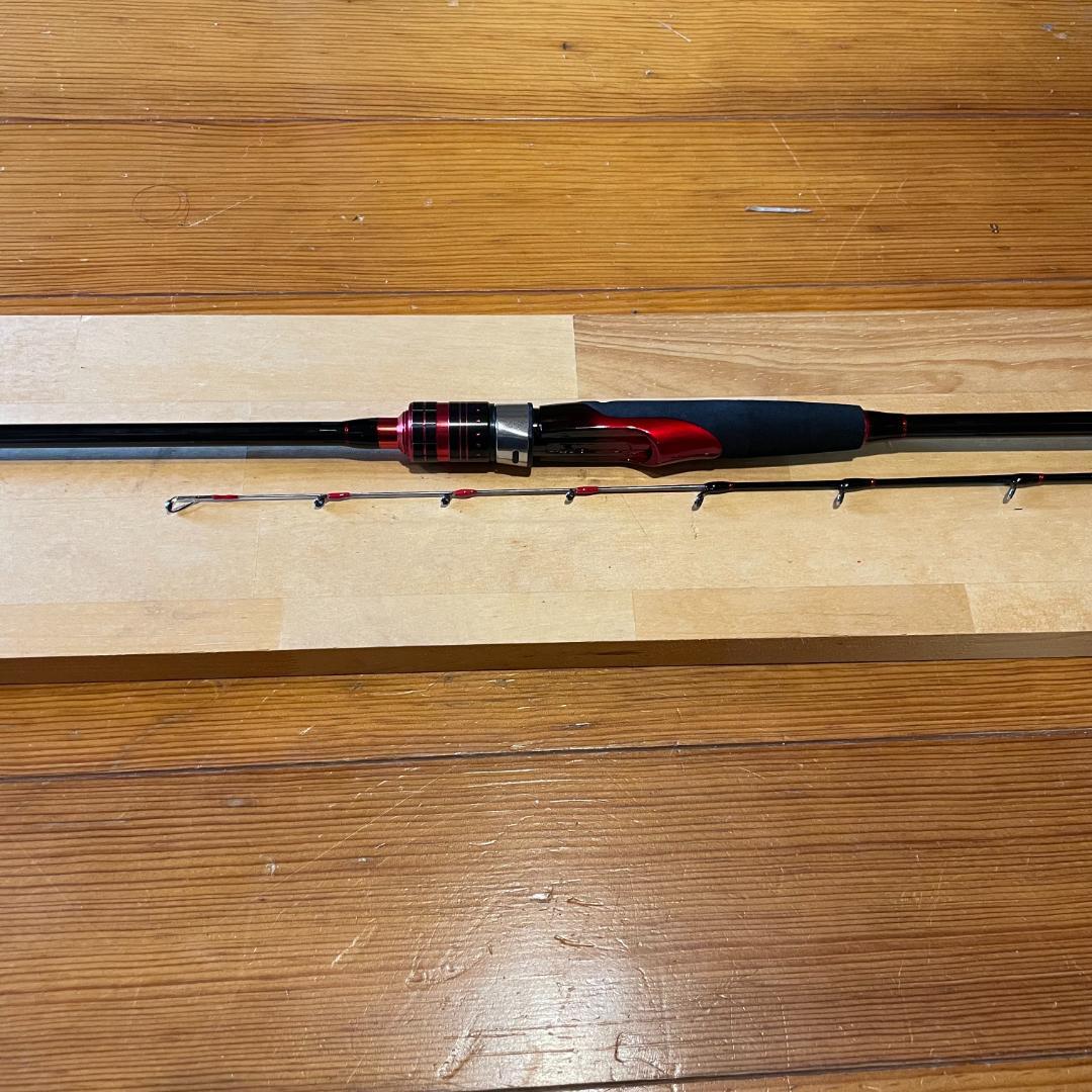 新品1.98m 船用 ボートエギングロッド ティップラン エギングロッド イカ