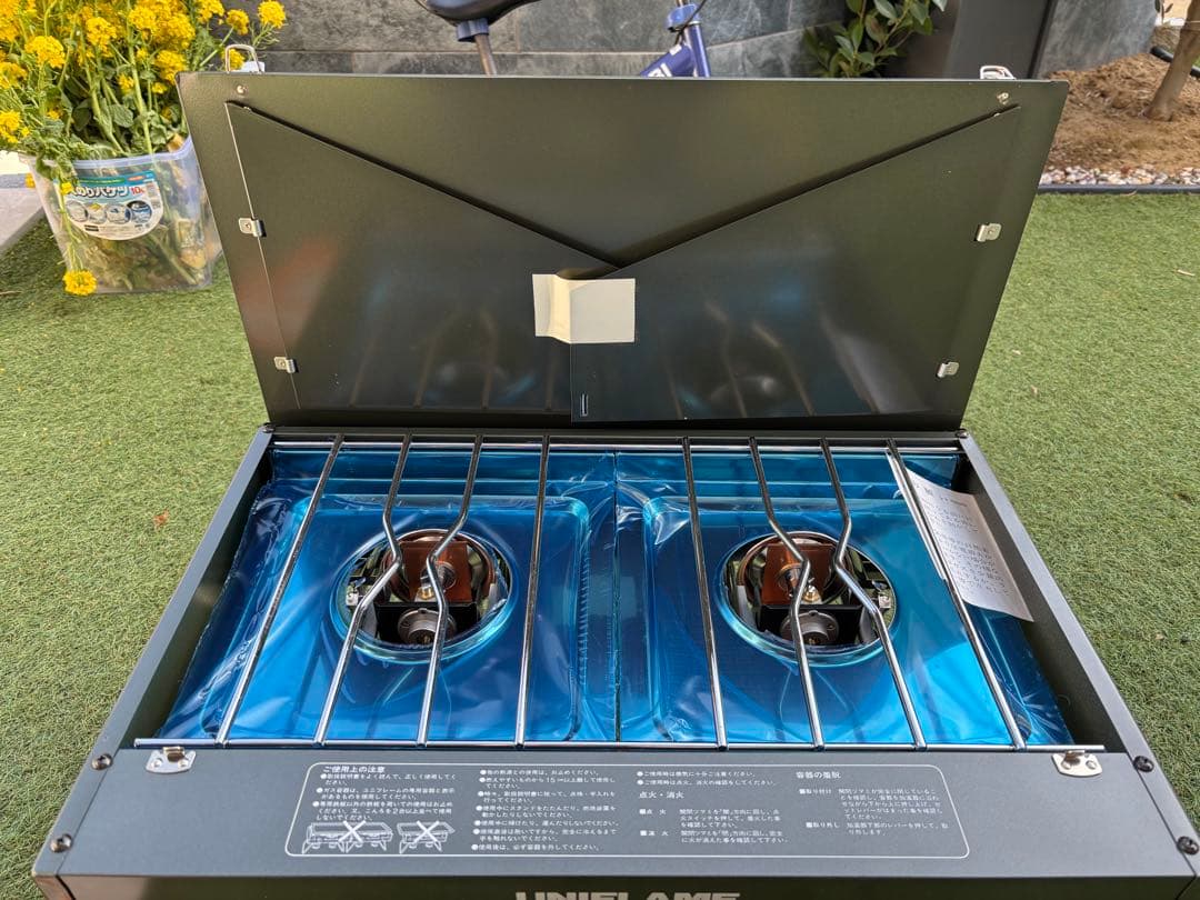UNIFLAME ツーバーナーコンロ US-2400